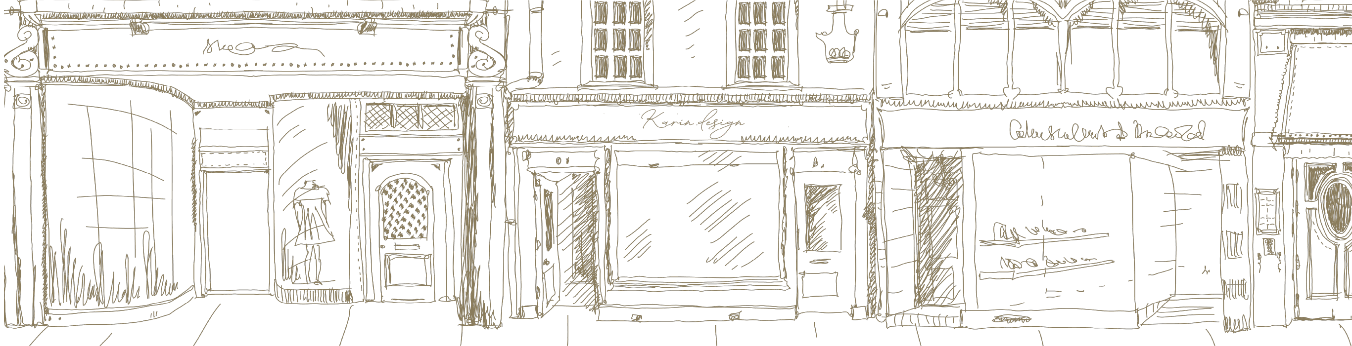 街並みイラスト