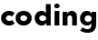 codingのアイコン