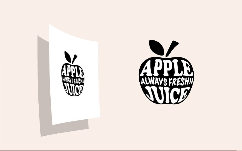 アップルジュースロゴ