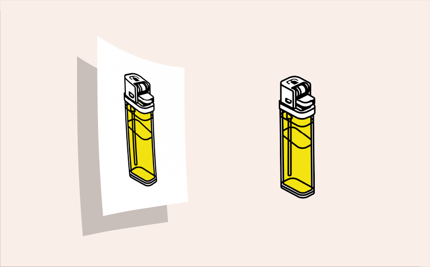 ライターイラスト