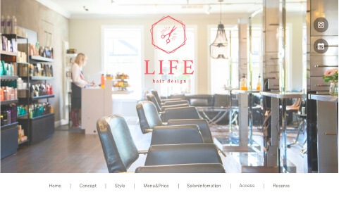 美容室  ランディングページ