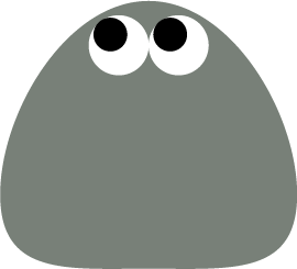 グリーンのモンスターのイラスト