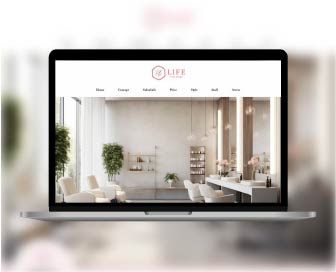 美容室Webサイト