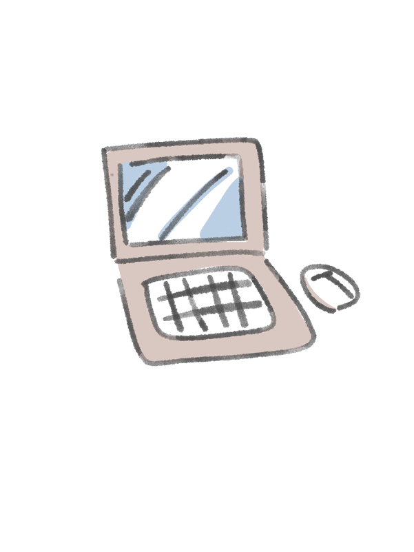 パソコンのイラスト